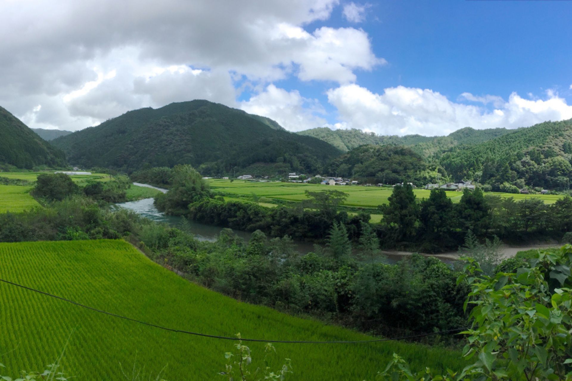 Nakatosa area on Shikoku Island, Japan,